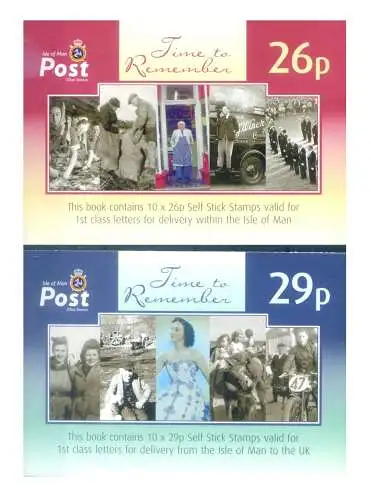 Isle of Man. 20. Jahrhundert 2005. 2 Hefte.