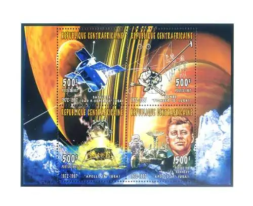 Zentralafrika. Weltraumforschung 1997. Fogklietto.
