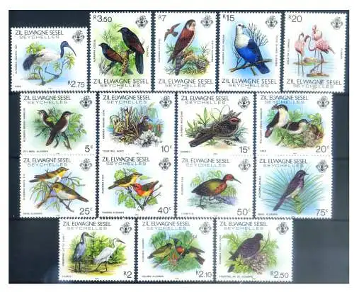 Seychellen. Isolierfernbedienung. Definitiv. Fauna. Fische 1983.