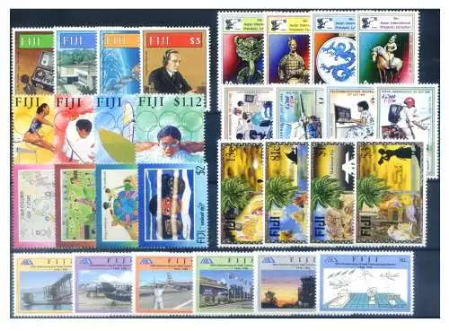 Fidschi. Kompletter Jahrgang 1996.