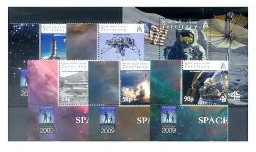 Britisches Antarktis-Territorium. Astronautica 2009.