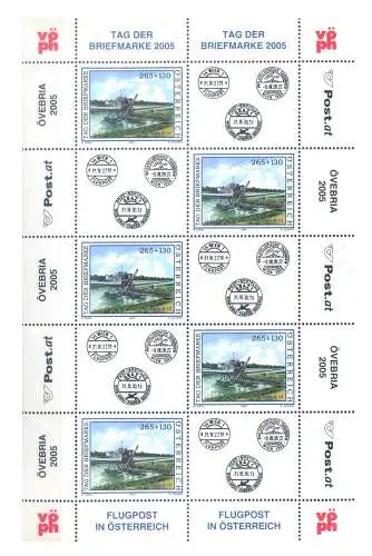 Österreich. Tag der Briefmarke 2005. Kleinbogen.