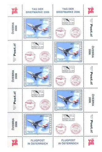 Österreich. Tag der Briefmarke 2006. Kleinbogen.