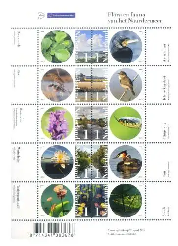 Holland. Geschützte Flora und Fauna 2015.
