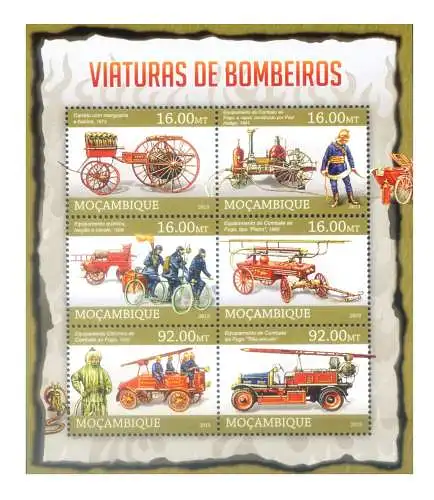 Mosambik. Feuerwehr 2013.