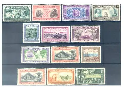 Neuseeland. Definitiv. Malerei 1940.