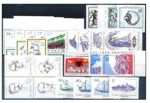 Albanien. Kompletter Jahrgang 1989.