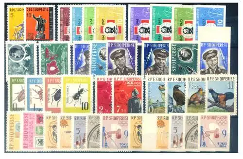 Albanien. Kompletter Jahrgang 1963.
