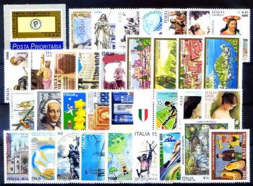 Italienische Republik. Kompletter Jahrgang 2000.