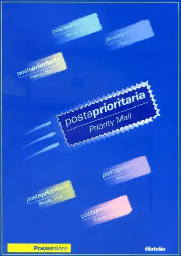 Italienische Republik. Priority Post 2002. Ordner.