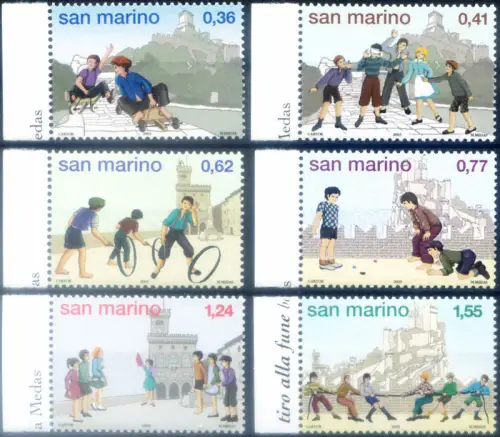 San Marino. Alte Jugendspiele 2003.