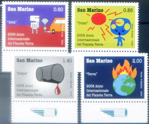 San Marino. Planet Erde 2008.