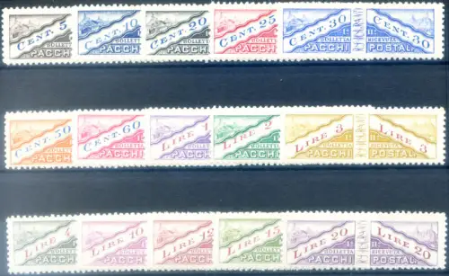 San Marino. Postpakete 1928.