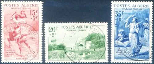 Algerien. Soziale Werke der Armee 1957. Gebraucht.