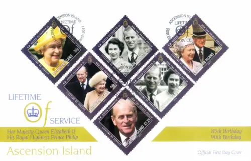 Aufstieg. Königsfamilie 2011. 2 FDC.