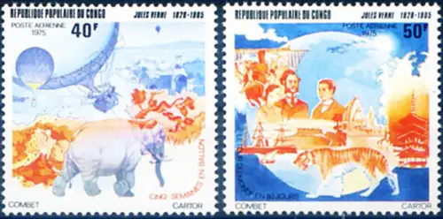 Brazzaville. Jules Verne 1975.