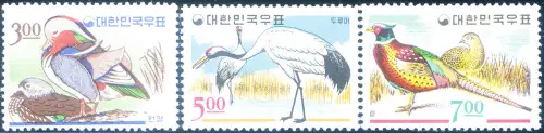 Korea. Süd. Fauna. Vögel 1966.