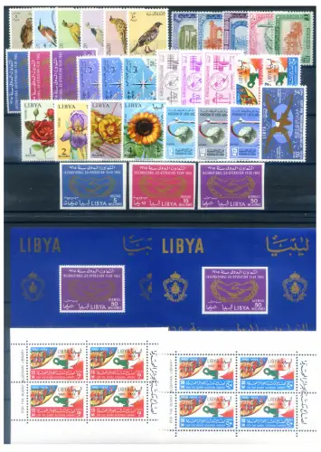 Libyen. Kompletter Jahrgang 1965.