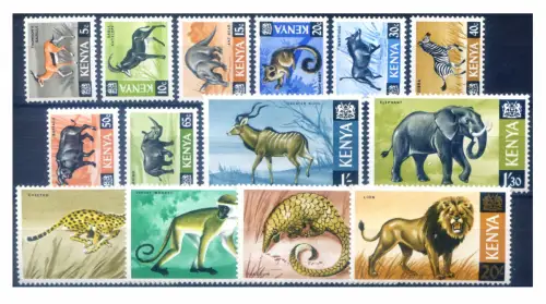 Kenia. Definitiv. Wildtiere 1966.