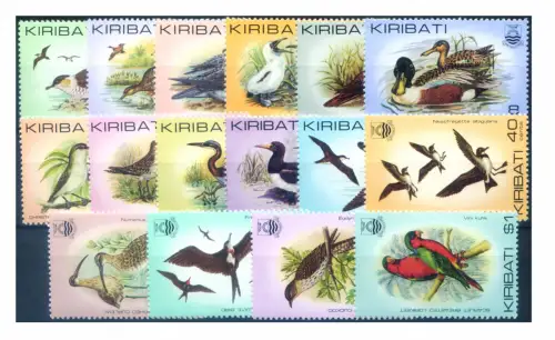 Kiribati. Definitiv. Fauna. Vögel 1982.