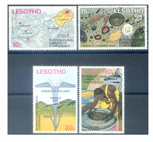 Lesotho. Kimberlit Vortrag 1973.