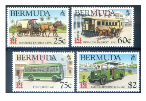 Bermuda. Nahverkehrsmittel 1996.