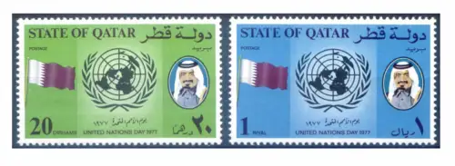 Katar. Vereinte Nationen 1977.