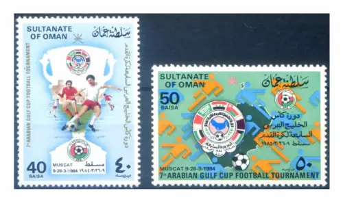 Oman. Sport. Fußball 1984.