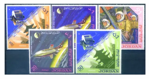 Jordanien. Astronautica 1965.