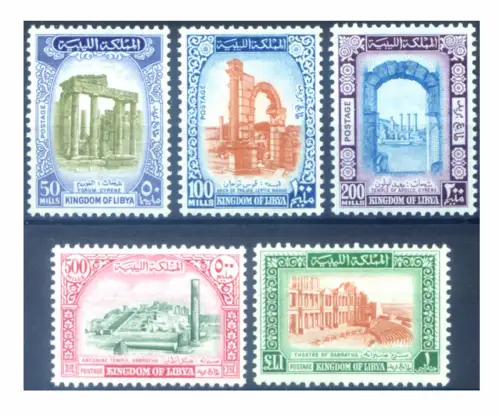 Libyen. Archäologische Stätten 1965.