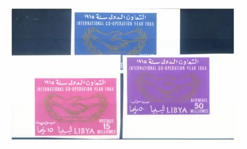 Libyen. Internationales Jahr der Zusammenarbeit 1965. Nicht gezähnt.