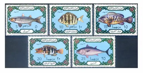 Libyen. Fauna. Fische 1973.