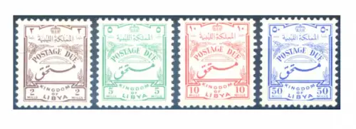 Libyen. Segnatasse 1952.