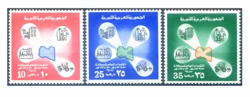 Libyen. Volkszählung 1973.