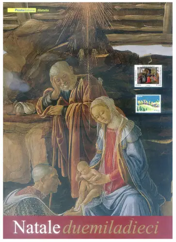 Italienische Republik. Weihnachten 2010. Ordner.