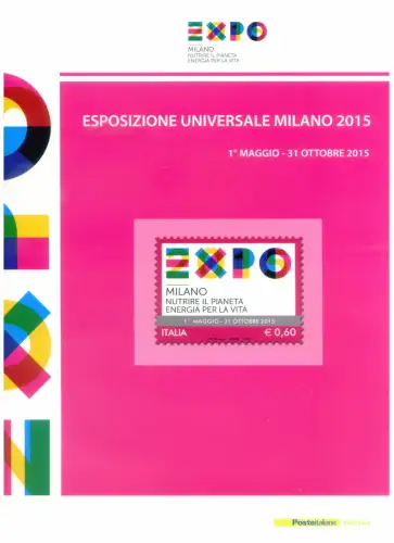Italienische Republik. Expo Milano 2015 (2012). Ordner.