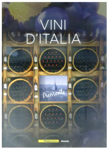 Italienische Republik. Weine aus dem Piemont 2015. Ordner.