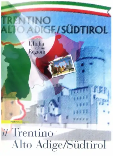 Italienische Republik. Trentino-Südtirol 2007. Ordner.