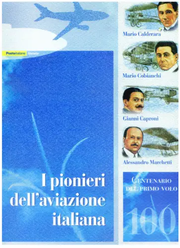 Italienische Republik. Luftfahrtpioniere 2003. Ordner.