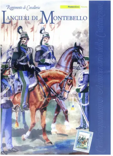 Italienische Republik. Lancieri di Montebello 2009. Ordner.