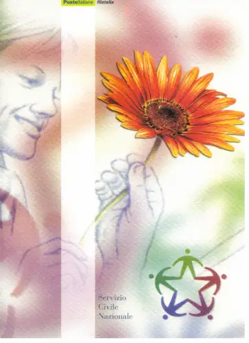 Italienische Republik. Zivildienst 2003. Ordner.