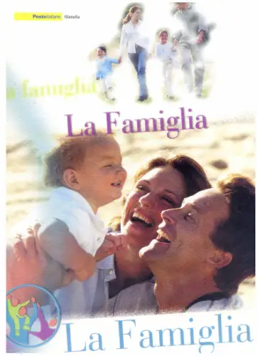 Italienische Republik. Familie 2003. Ordner.