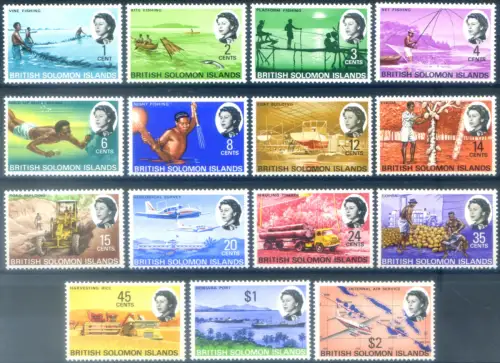 Isole Salomon. Definitiv. Produktionstätigkeit 1968.