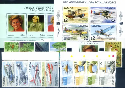 Samoa. Kompletter Jahrgang 1998.