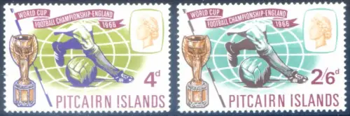 Pitcairn. Sport. Fußball 1966.