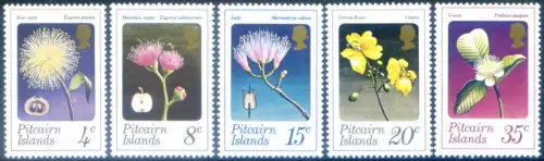 Pitcairn. Flora. Blumen 1973.