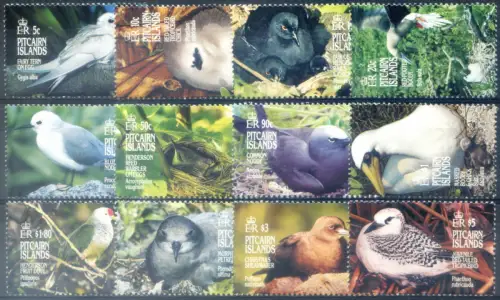 Pitcairn. Definitiv. Fauna. Vögel 1995.