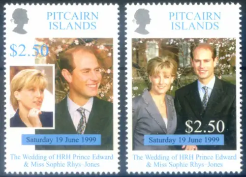 Pitcairn. Königsfamilie 1999.