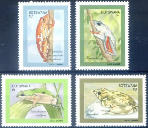 Botswana. Fauna. Batraci 1992.