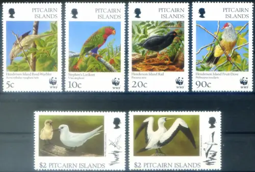Pitcairn. Fauna. Vögel 1996.